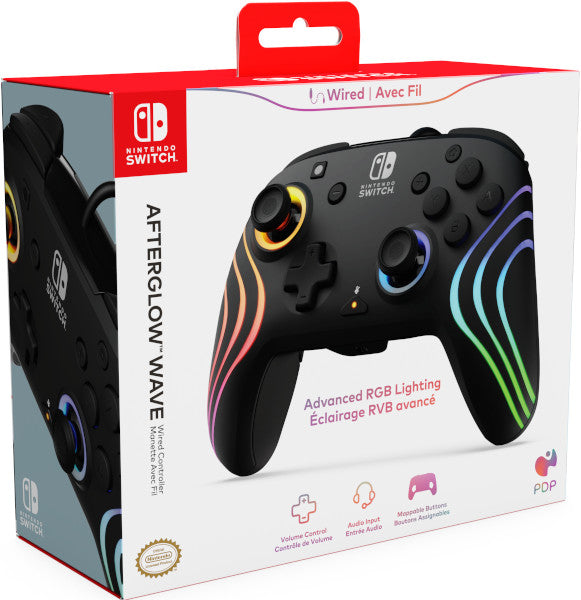 PDP AFTERGLOW WAVE WIRED CONTROLLER BLACK (NEGRO) PDP AFTERGLOW WAVE WIRED CONTROLLER BLACK (NEGRO)